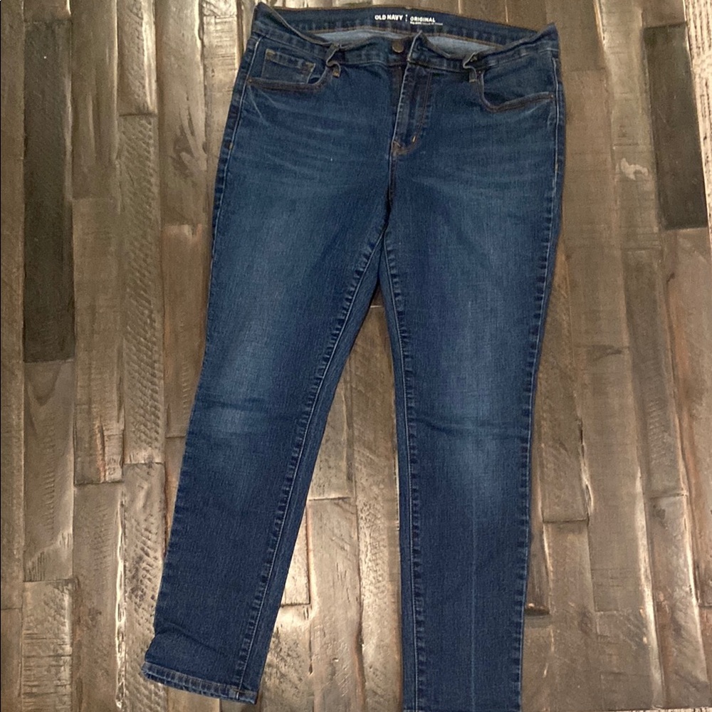 Old Navy Blue Skinny Jeans Classic Style